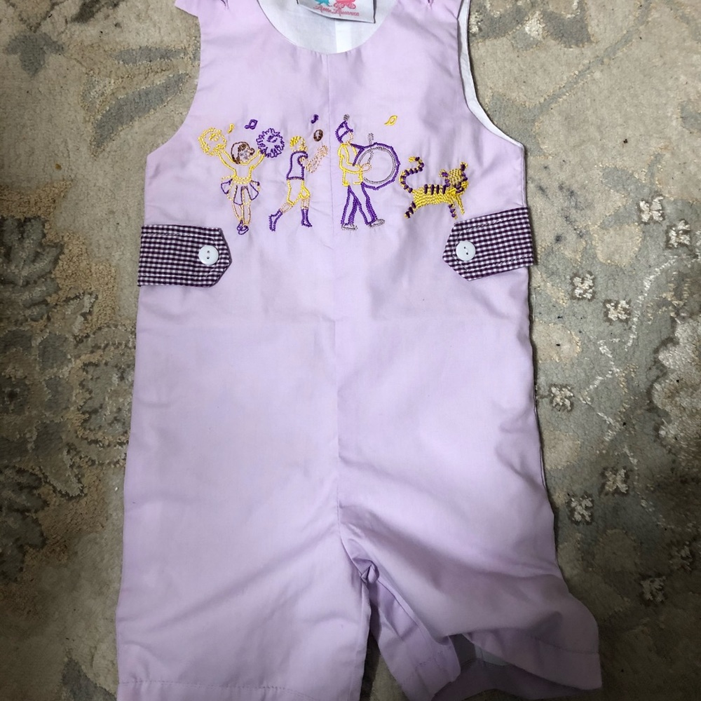 LSU smock longall